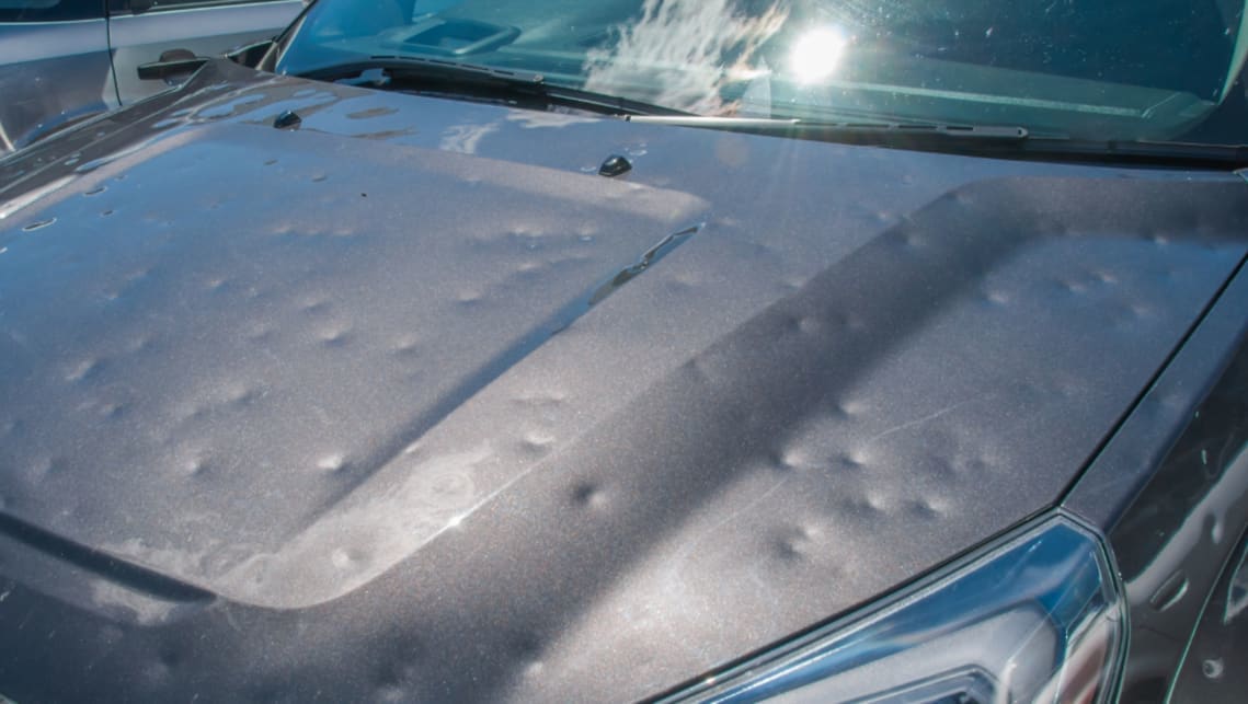 Hail damage car insurance