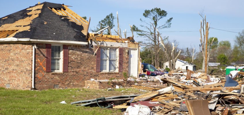 Storm Wind Tornado Damage